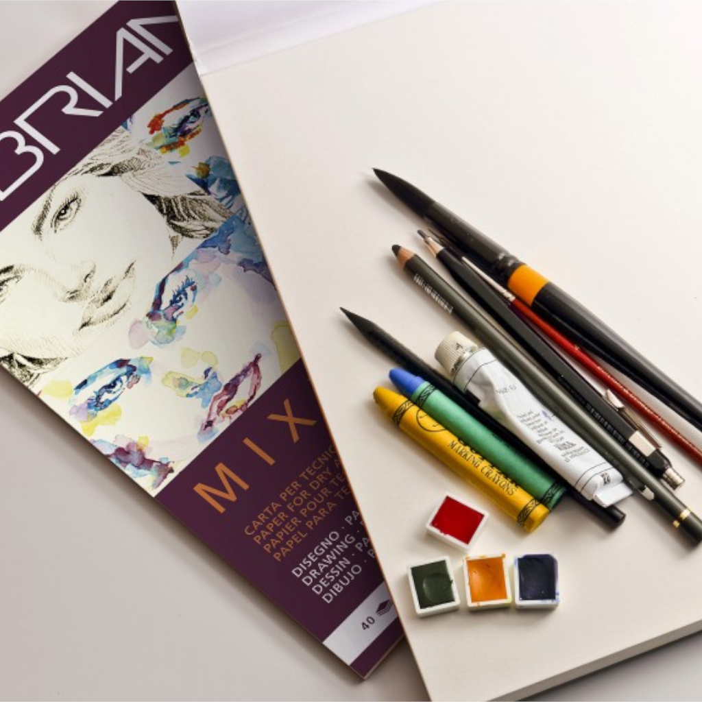 Paper Fabriano mixed media 50x65 250g 25sh 19100380