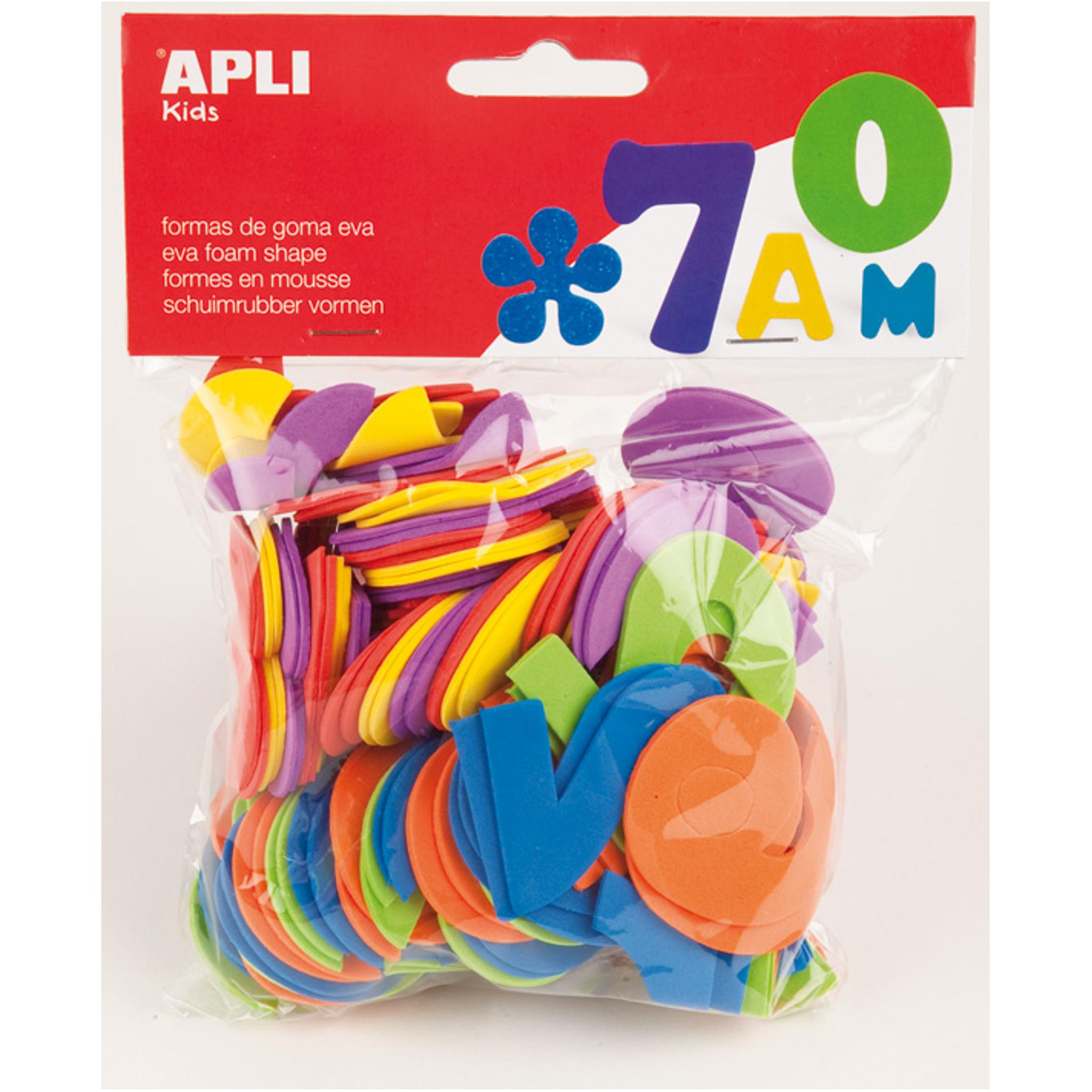 APLI Kids EVA Schaum 60 X 40 Cm Sortiert 10 Farben